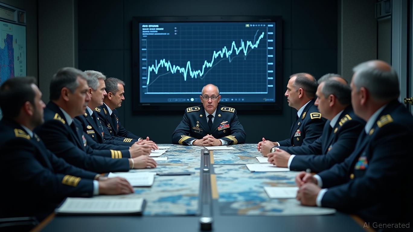 今日狗狗币新闻:地缘政治紧张驱动战略投资,军方领袖转向加密货币